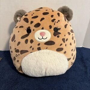 2021 Official 12” Squishmallows KEI THE CHEETAH Huggable Plush Ultrasoft Cat Toy